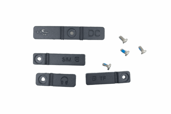 Set of port seals for CI Pad (USB, SIM, SD Card, Headphones)